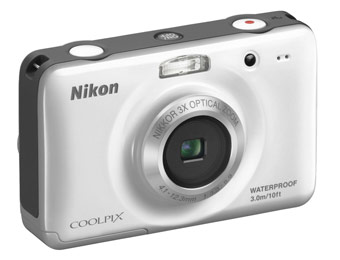 $39 off Nikon Coolpix S30 10.1MP Waterproof Digital Camera