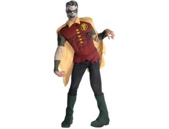 87% off DC Comics Men's Muscle Chest Zombie Robin Costume