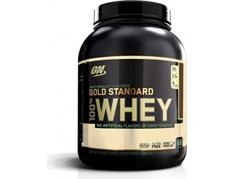 62% off Optimum Nutrition Gold Standard 100% Whey, 4.8 Pound