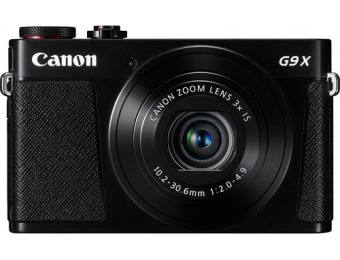 15% off Canon Powershot G9 X 20.2-Megapixel Digital Camera - Black