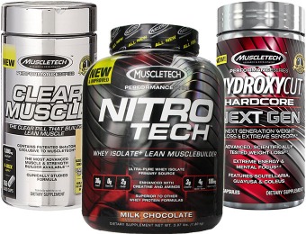 Up to 60% off Muscletech Protein Powders, Protein Bars & More
