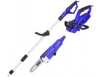 50% off Blue Max 2-in-1 Electric Chainsaw with Telescoping Pole