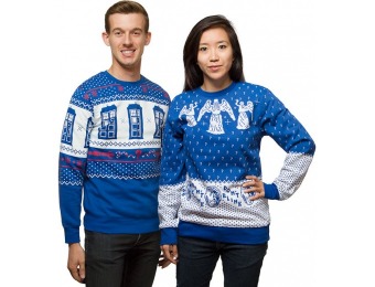56% off Doctor Who Holiday Sweater Sweatshirts