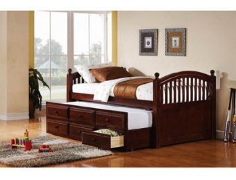$291 off Captain's Bed with Trundle and Drawers