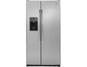 26% off GE Stainless Steel Side-by-Side Refrigerator GZS22DSJSS
