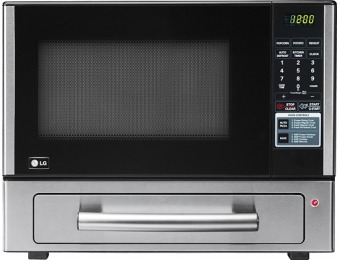 $80 off Lg 1.1 Cu. Ft. Mid-size Microwave - Stainless-steel