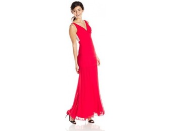 $140 off Hailey Logan by Adrianna Papell Women's V-Neck Long Gown