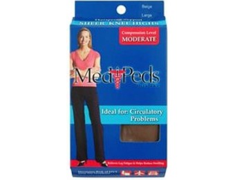 $4 off MediPeds Compression Womens Sheer Support Knee High