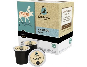 46% off Keurig K-cup Caribou Blend Coffee (18-pack)