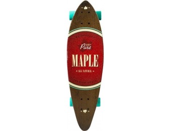 71% off Maple Mini Pintail Longboard - Spiral