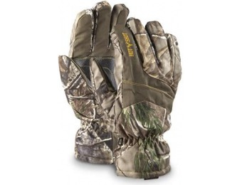 $15 off Hot Shot Men's Camo Hunting Gloves, Waterproof, 2 Pack