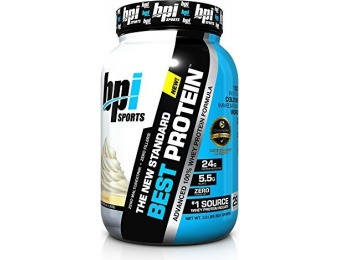 45% off BPI Sports Best Protein Whey Formula, Vanilla Swirl, 2 lbs