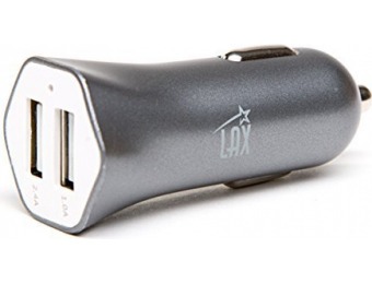 80% off LAX Dual USB 3.4A Fast Car Charger