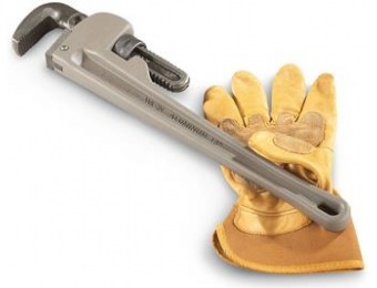 64% off Wilton 18" Aluminum Pipe Wrench