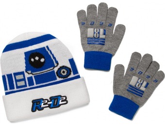 50% off R2-D2 Kids' Beanie and Glove Set