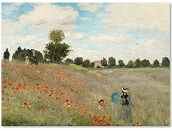 78% off Claude Monet Wild Poppies Near Argenteuil Wall Art
