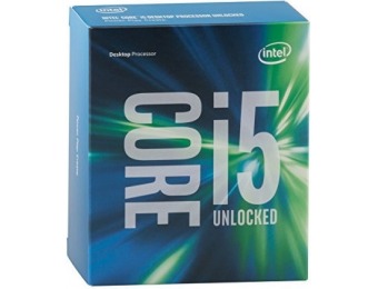 50% off Intel Boxed Core I5-6600K 3.50 GHz, (BX80662I56600K)