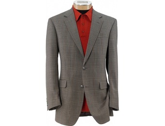 85% off Executive 2-Button Wool Sportcoat, Big and Tall