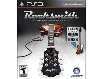 50% off Rocksmith Guitar and Bass (PS3)