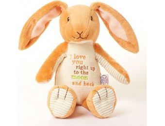 50% off Guess How Much I Love You Nutbrown Hare Bean Bag Plush Toy