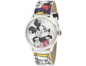 67% off Mickey Mouse Comic Analog Watch