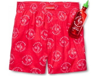 65% off Sriracha Boxer Shorts with Collectible Tin