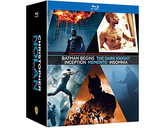50% off Christopher Nolan Director's 5-Film Collection Blu-ray