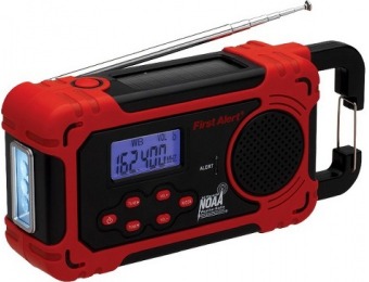 60% off First Alert FA1160 AM/FM Weather Band Radio, Self-Powered