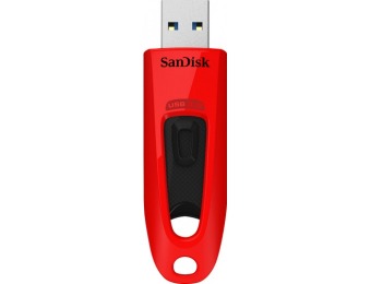 66% off Sandisk Ultra 32GB Usb 3.0 Flash Drive - Red
