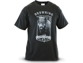 75% off Browning Boar Hunt Short-sleeved T-shirt, Black