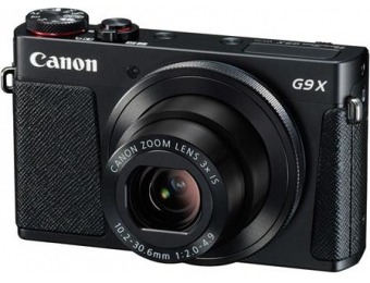 $130 off Canon PowerShot G9 X 20.2MP Ultra Slim Digital Camera