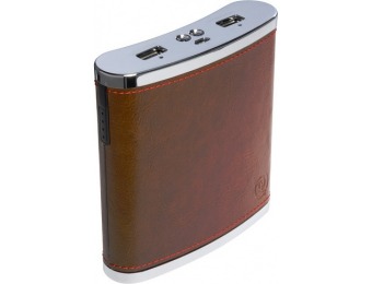 58% off Chargeit 09089-PG Power Flask Portable Charger - Brown