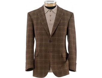 82% off Heritage Tailored Fit 2 Button Patterned Sportcoat