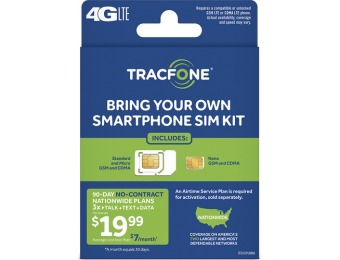 $9 off Tracfone Bring Your Own Phone Mini Activation Kit