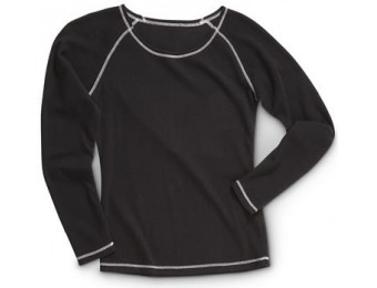 67% off Guide Gear Women's Midweight Long Sleeve Base Layer Top