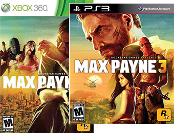 50% off Max Payne 3 (PS3 / Xbox 360)
