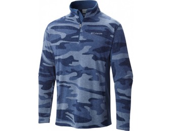 63% off Columbia Men's Klamath Range Printed Half Zip Sweater Gray