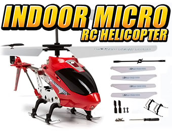 80% off Gyro Phantom 3.5CH RC Helicopter w/ Replacement Parts