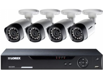 $200 off Lorex 8 Ch 720p HD 1TB Security System w/ 4 720p Cameras