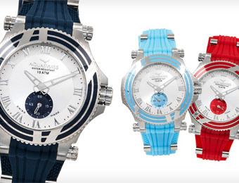 $770 off Aquaswiss Bolt M Unisex Swiss Made Watches, 7 Styles
