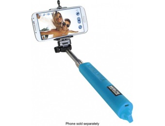 50% off Digital Treasures Shoot 'n Share Bluetooth Selfie Stick - Blue