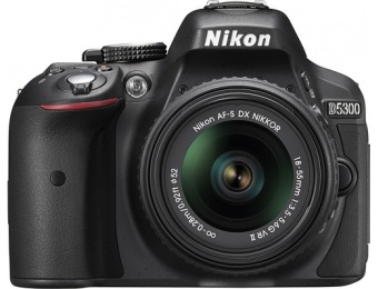 33% off Nikon D5300 DSLR Camera With 18-55mm Vr Lens