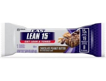 50% off EAS Lean 15 Nutritional Bars (Pack of 12)