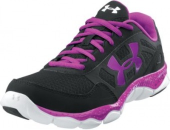 44% off UNDER ARMOUR Women's Engage BL Shoes - Black/Purple