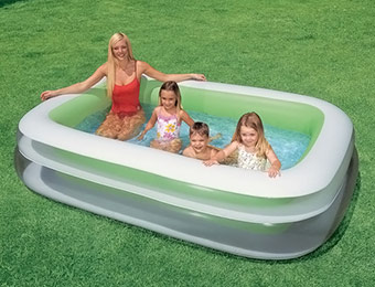 62% off Intex Swim Center Family Inflatable Pool (8.6' x 5.75' x 1.8')