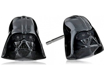 43% off Star Wars 3D Darth Vader Stainless Steel Stud Earrings