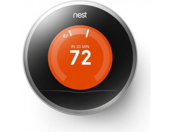 32% off Nest Learning Thermostat, 2nd Gen Metallics T200577