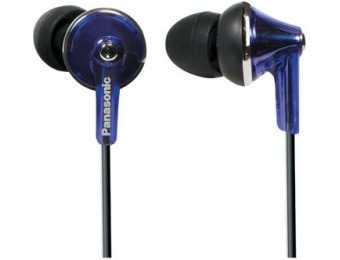 40% off Panasonic RP-TCM190 In-Ear Earbud Headphones - Purple
