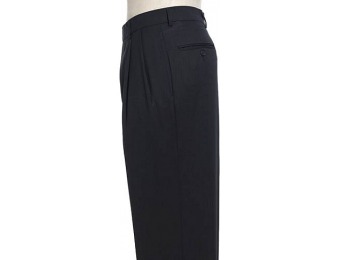 85% off Traveler Pleated Front Trousers, Big & Tall Sizes