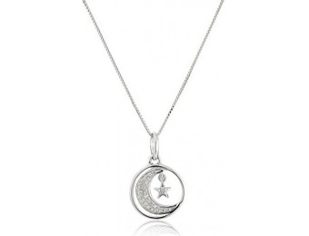 92% off Sterling Silver I Love You To the Moon and Back Necklace